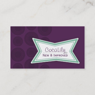 Neue und verbesserte CocaLily Business Cards Visitenkarte