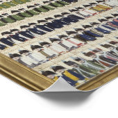 Neue Uniform-Designs für das königlich preußische Poster (Ecke)