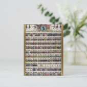 Neue Uniform-Designs für das königlich preußische Postkarte (Stehend Vorderseite)