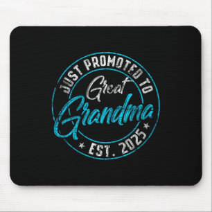 Neue Urgroßmutter Erstes Mal 2025 Beworben Vintage Mousepad