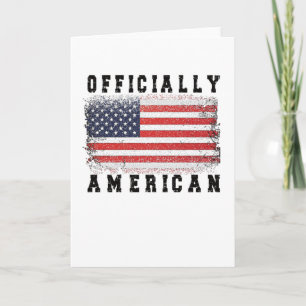 Neue US-Bürger Geschenke Proud American Citizenshi Karte