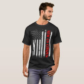 Neue US-Staatsbürgerin Flag US-Staatsbürgerschaft T-Shirt (Vorne ganz)