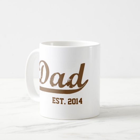 Neue Vater-Tasse Kaffeetasse (Vorderseite Links)