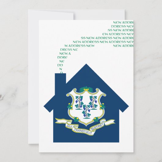 neue Verbindungsanschrift Ankündigung (Vorderseite)