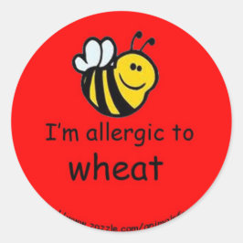 *Neue verfeinerte Version verfügbar* Runder Aufkleber