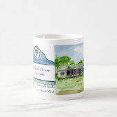 Neue Version des Leuchtturm-Straßen-Hauses, Kaffeetasse (Mittel)