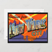 Neue Vintage Postkarte (Vorne/Hinten)