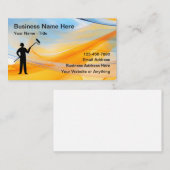 Neue Visitenkarten für die Maler Visitenkarte (Vorne/Hinten)