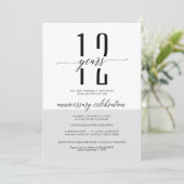 Neue Visitenkarten für Geschäftsjahre Einladung (Stehend Vorderseite)