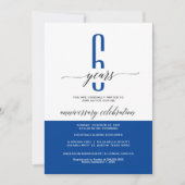 Neue Visitenkarten für Geschäftsjahre Einladung (Vorderseite)