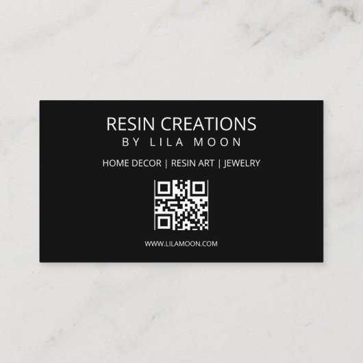 Neue Visitenkarten Visitenkarte (Rückseite)