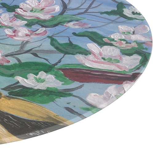 Neue Vogelsammlung Schneidebrett (Ecke)