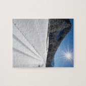 neue vorbereitete QuerfeldeinSkipiste in 2 Puzzle (Horizontal)