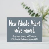 Neue Vorwarnung für den Wohnsitz: Details, die wir Ankündigung (Stehend Vorderseite)