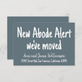 Neue Vorwarnung für den Wohnsitz: Details, die wir Ankündigung (Vorne/Hinten)