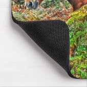 Neue Waldpony & Bracken für Pferdefreunde Mousepad (Ecke)