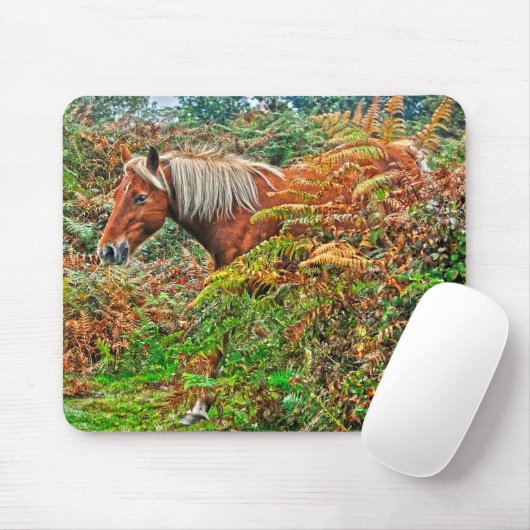 Neue Waldpony & Bracken für Pferdefreunde Mousepad (Mit Mouse)