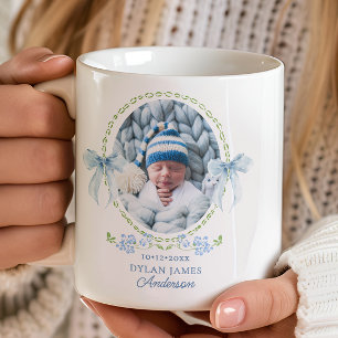 Neue Wasserfarbe-Babyschleifen Grandmillenial Ande Kaffeetasse