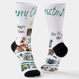 Neue Weihnachts-Sitte Nachhaltige Premium-Crew-Soc Socken