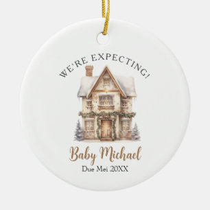 Neue Weihnachtsstuben für Kinder erwarten wir Keramik Ornament