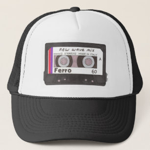 Neue-Welle-Kassette Truckerkappe