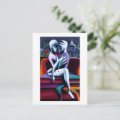 Neue Welle, neue Leidenschaft Postkarte (Stehend Vorderseite)
