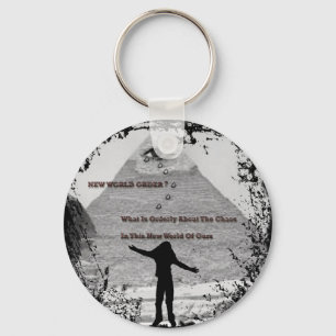 "NEUE WELTBESTELLUNG ?"* SCHLÜSSELANHÄNGER