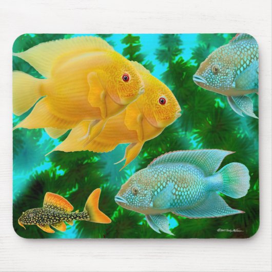 Neue WeltCichlids Mousepad (Vorne)