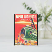 Neue Welten 1950_Pulp Art Postkarte (Stehend Vorderseite)