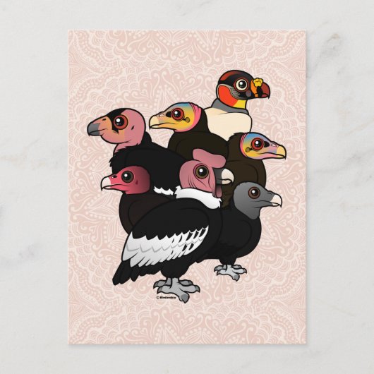 Neue Weltgeier Postkarte (Vorderseite)