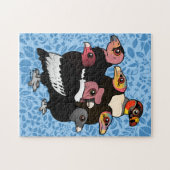 Neue Weltgeier Puzzle (Horizontal)