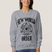 Neue Weltordnung Illuminati Sweatshirt (Vorderseite)