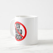 NEUE WELTORDNUNG KAFFEETASSE (Vorderseite Links)