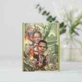 Neue Weltordnung Postkarte (Stehend Vorderseite)