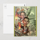 Neue Weltordnung Postkarte (Vorne/Hinten)