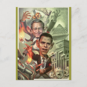 Neue Weltordnung Postkarte