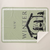 Neue Winterhope mit Krippe I Sherpadecke (Vorderseite (Horizontal))