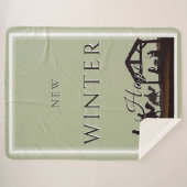 Neue Winterhope mit Krippe II Sherpadecke (Vorderseite (Horizontal))