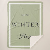 Neue Winterhope Sherpadecke (Vorderseite)