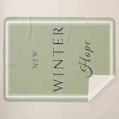 Neue Winterhope Sherpadecke (Vorderseite (Horizontal))