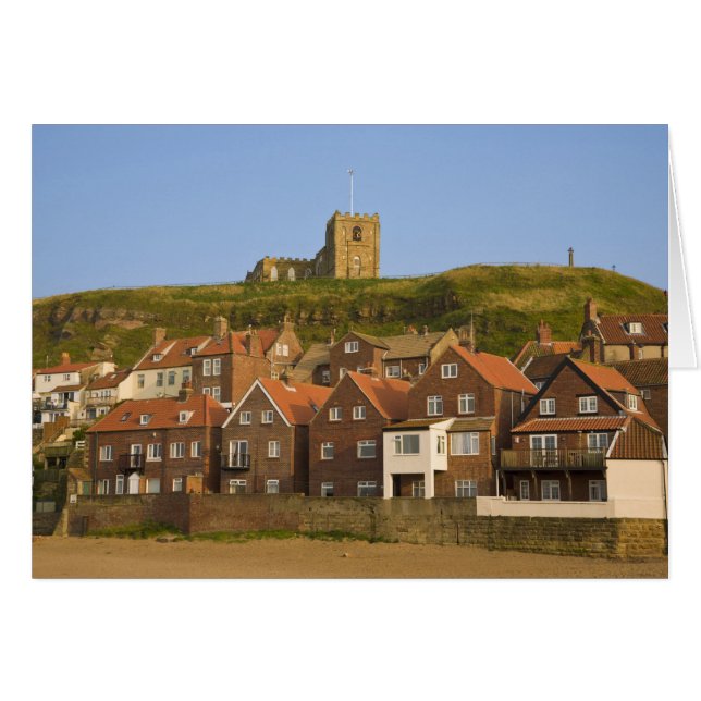 Neue Wohnhäuser und St. Margarets Kirche, Whitby, (Vorderseite (Horizontal))