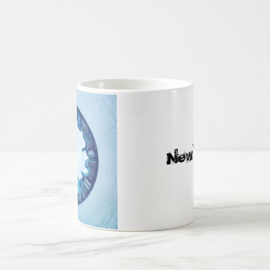 Neue Wolkenkratzer-Wolkenkratzer im runden Kaffee Kaffeetasse (Mittel)