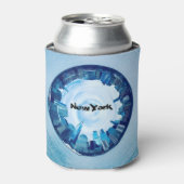 neue Wolkenkratzer-Wolkenkratzer in Rundform Dosenkühler (Kanne Vorderseite)