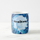 neue Wolkenkratzer-Wolkenkratzer in Rundform Kaffeetasse (Mittel)