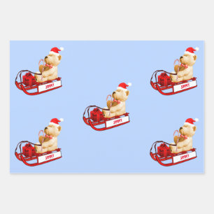 NEUE Wrapping Sheet-Set - anderes Namenssortiment Geschenkpapier Set