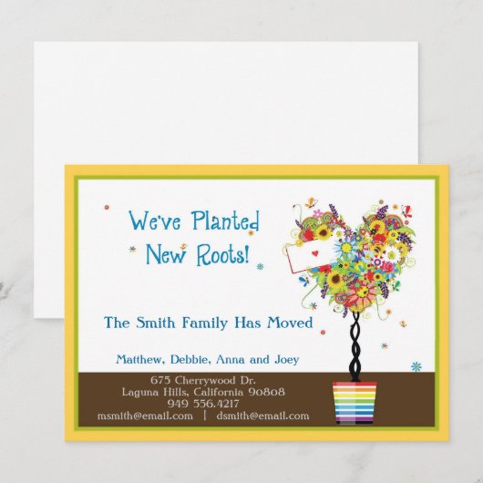 Neue Wurzeln Ankündigung (Vorne/Hinten)