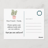 Neue Wurzeln - Wir haben die Postkarte verschoben (Rückseite)