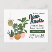 Neue Wurzeln - Wir haben die Postkarte verschoben (Vorderseite)