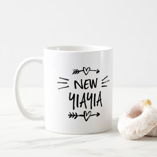 Neue YiaYia Kaffeetasse (Mit Donut)