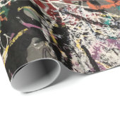 neue York Geschenkpapier (Rolleneckpunkt)